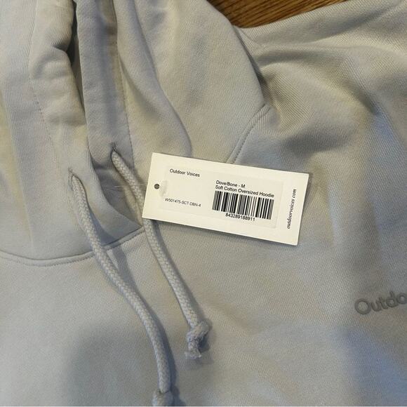 NWT Outdoor Voices Oversized Hoodie Size M - Picture 6 of 7